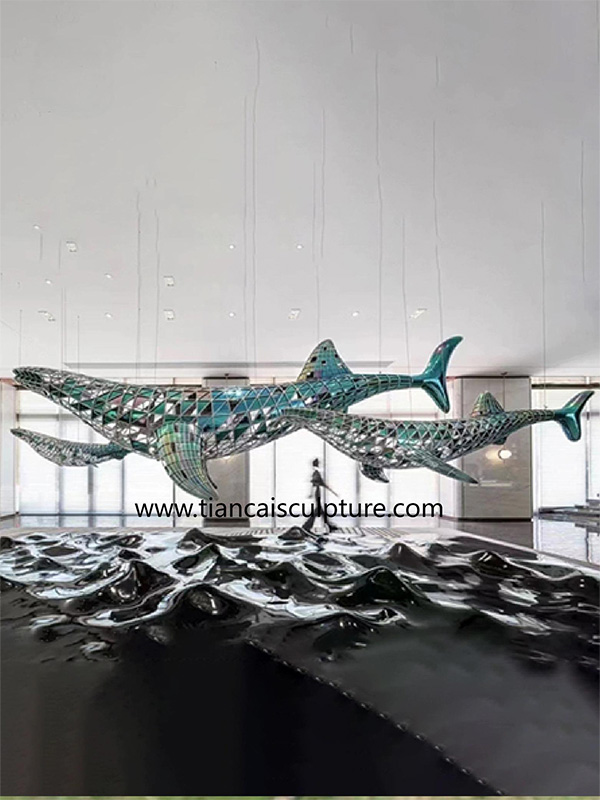 Whale Sculpture